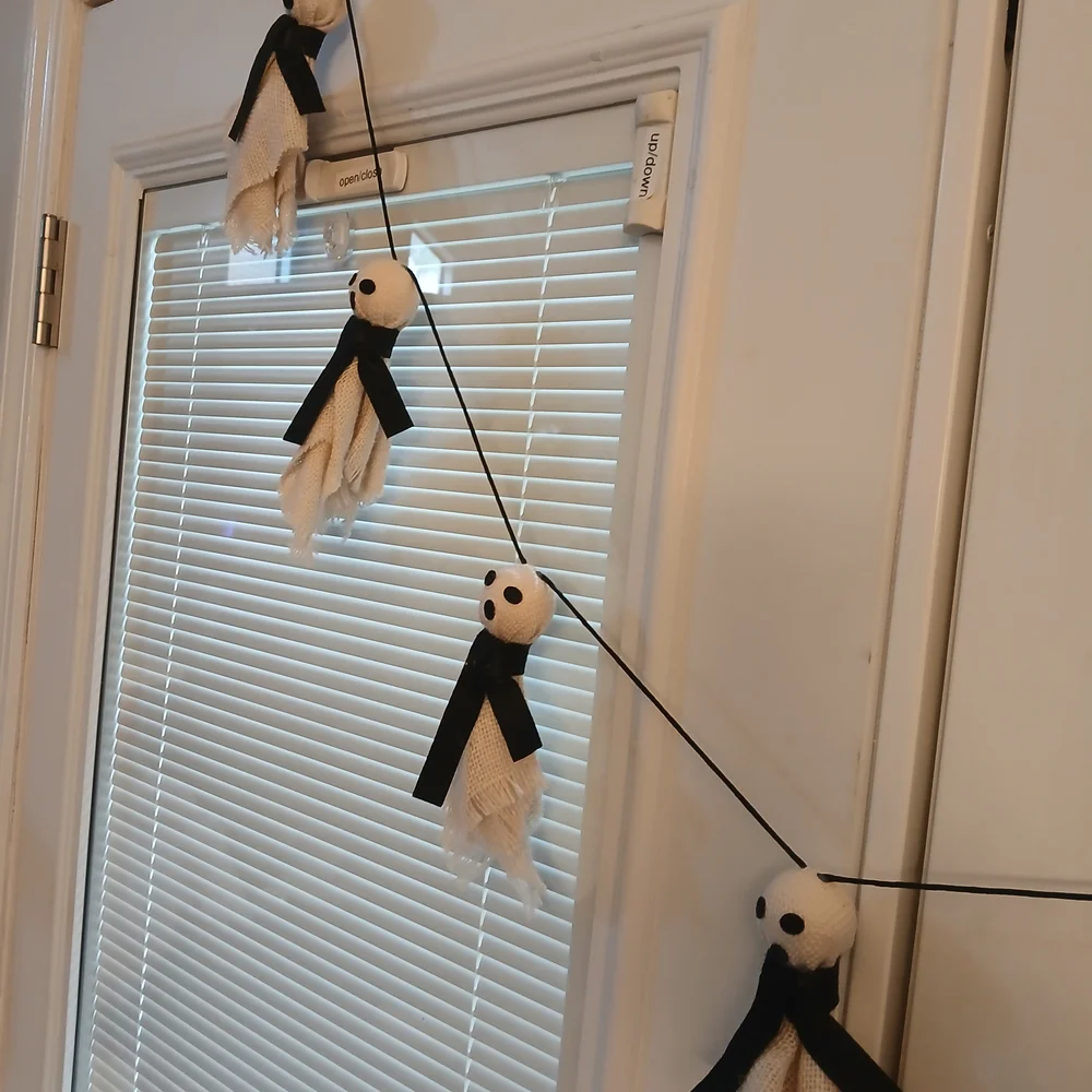 Ghost Garland Halloween Decoration
